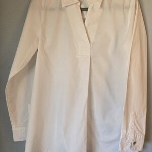 Ellen Tracy White Blouse Elegant Top